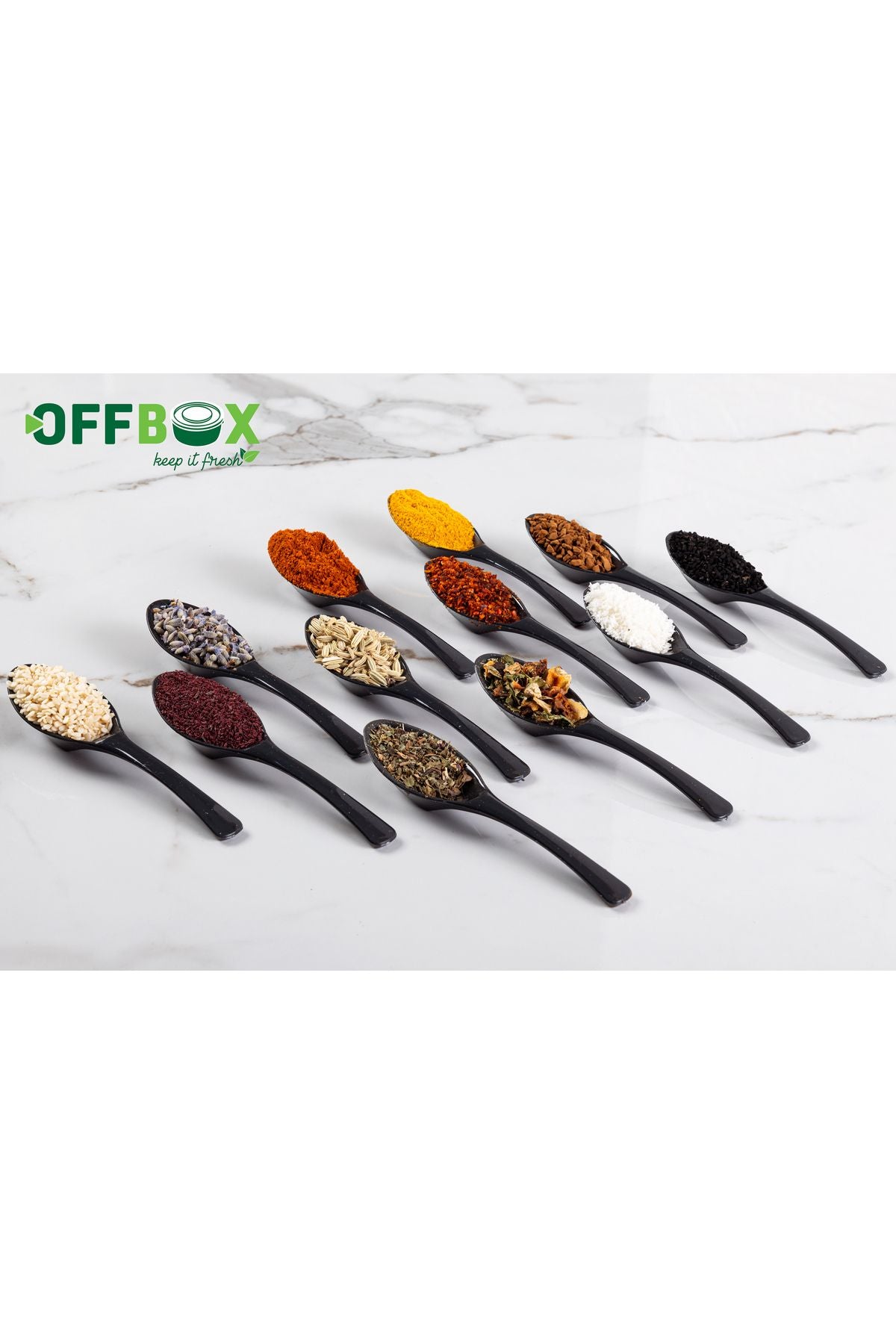 OFFBOX 12 Pieces Spice Spoon Breakfast Spice Spoon Spoon Set BK-12 6