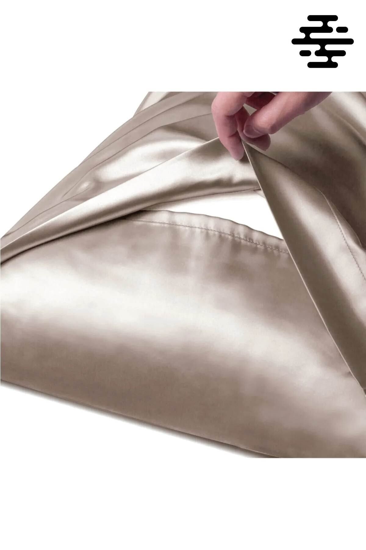 Baliva Silk Satin Pillowcase 2 Pieces 50x70cm 2 Pieces Satin Buckle 2