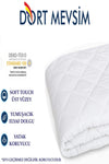 Erko Dört Mevsim Soft Touch Full Edge Fitted Quilted Mattress Protector - Single and Double Sizes 5