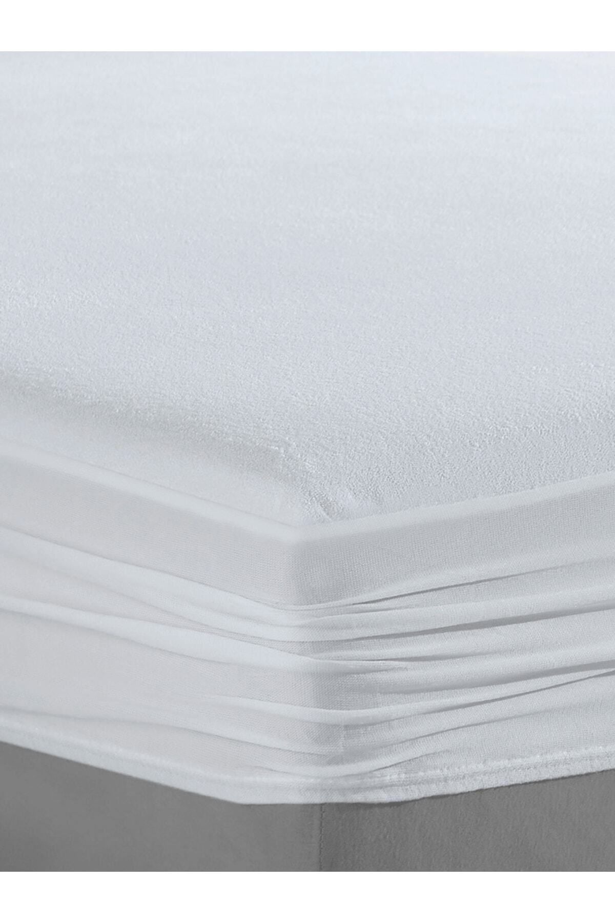 GÜLCÜ Alez Pamuk Fitted Waterproof Mattress Protector 1