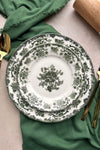 Porselenden Antique Green 24 Piece 6 Person Premium Porcelain Dinner Set Green 2