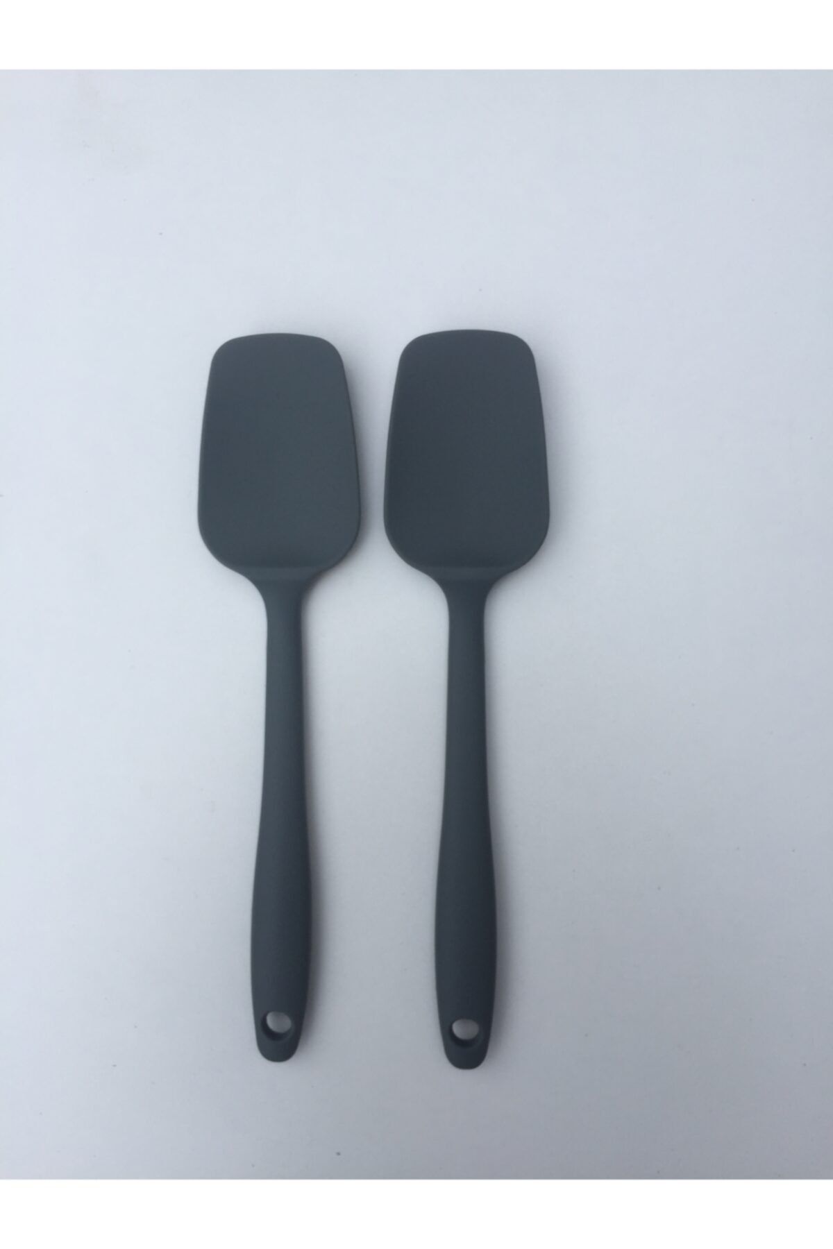 Multiamo Heat Resistant Silicone Grey Spatula 2 Pieces 1