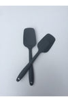 Multiamo Heat Resistant Silicone Grey Spatula 2 Pieces 2