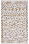 Caretta Home Mystical Series Reversible Washable Cotton Fringed Woven Decorative Rug 3