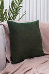 ÖzenEv Green Cushion Cover Decorative Plain Simple Panorama-588 Punchable 1