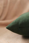 ÖzenEv Green Cushion Cover Decorative Plain Simple Panorama-588 Punchable 2