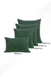 ÖzenEv Green Cushion Cover Decorative Plain Simple Panorama-588 Punchable 6