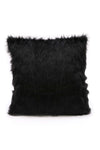 Cango Home Plush Cushion Cover - Black 1