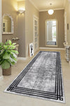 Df Home Hallway Runner Carpet Digital Print Washable Non-Slip Base 8062 1