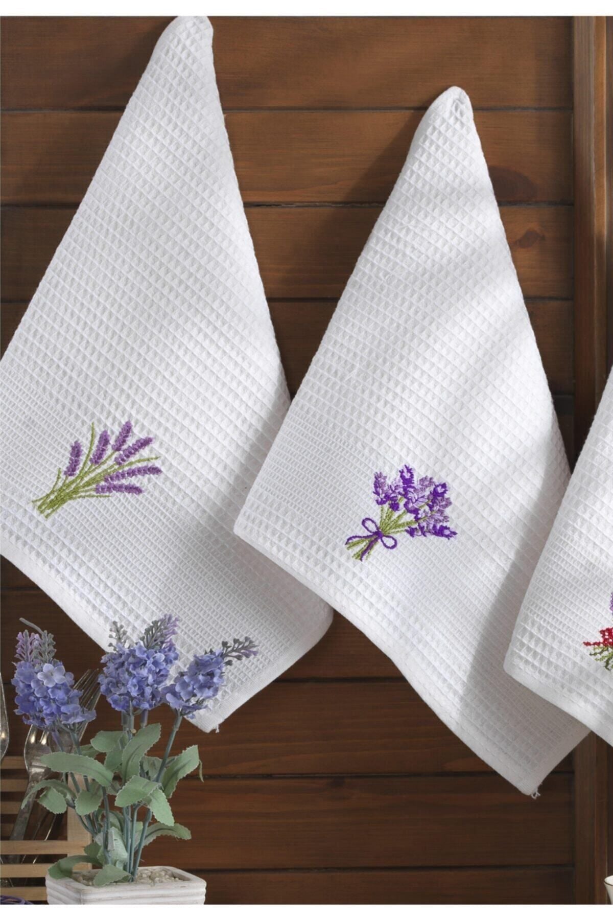 Binnur Home Lavender 3-Piece Drying Cloth Set 2