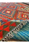 RUGSMODERN Cotton Pamuklu Çok Renkli Otantik Ve Etnik Desenli Kilim 505 6