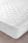 Mislina Home Kapitone Microfiber Fitted Full Edge Waterproof Mattress Protector 5