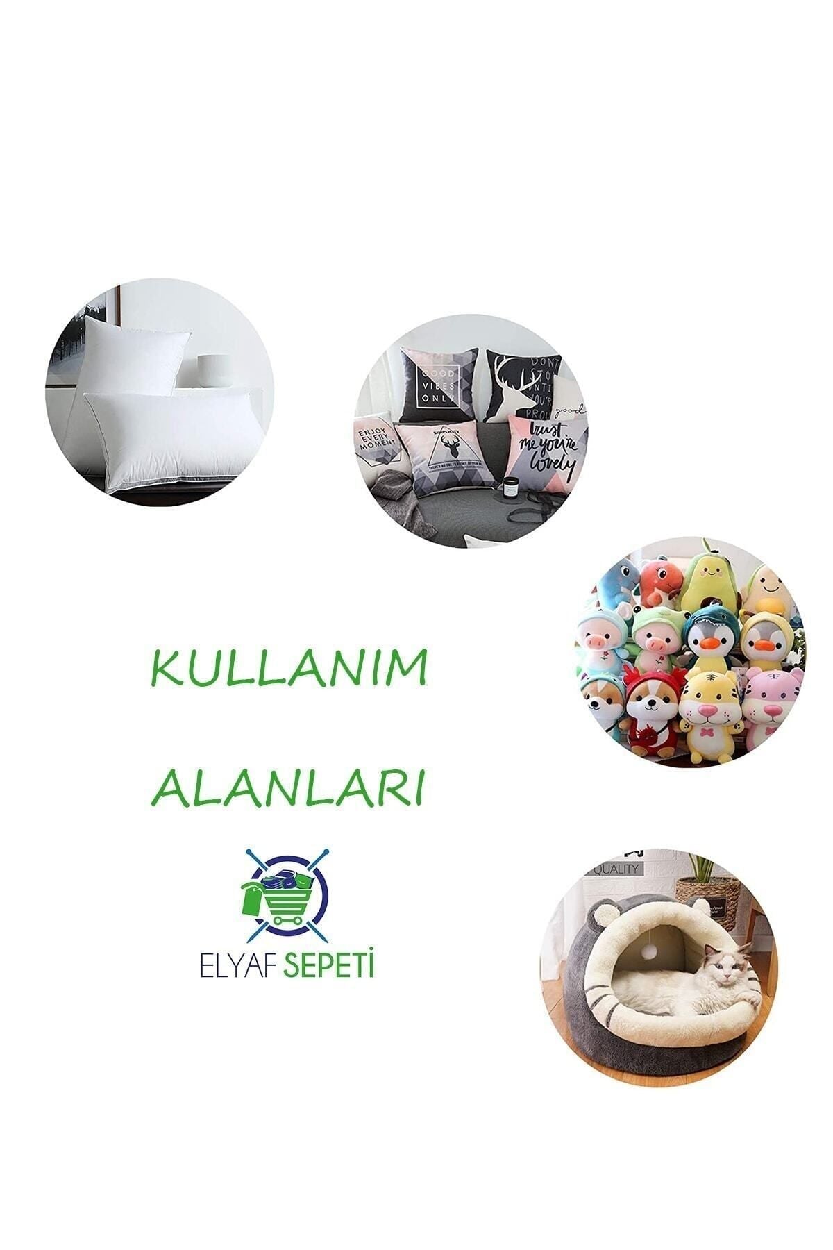 Euro Fiber Boncuk Elyaf Dolgu Ve Dolum Malzemesi 3 kg %100 Silikonlu 1