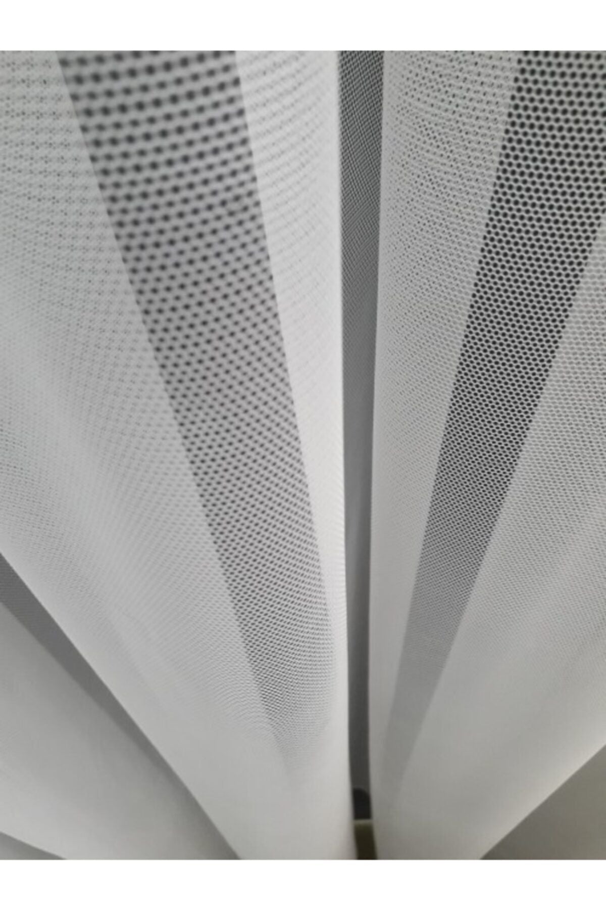 DNZEVGEREÇLERİ Grek Modern Sheer Curtain Honeycomb Base 1/2 Pleated Curtain 2