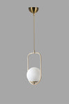 Chandelier Ahu Tekli Beyaz Camlı Eskitme Sarkıt White
Copper 846STL2887 3