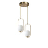 Chandelier Ahu 2 Li Tepsili Beyaz Camlı Eskitme Sarkıt White
Copper 846STL2888 2