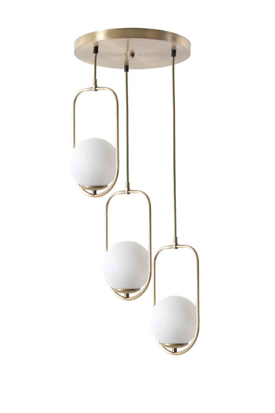 Chandelier Ahu 3 Lü Tepsili Beyaz Camlı Eskitme Sarkıt White
Copper 846STL2889 2