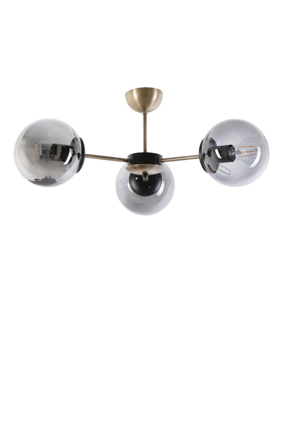 Chandelier Venüs 3 Lü Füme Camlı Avize Copper
Fume 846STL2935 2