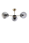 Chandelier Venüs 3 Lü Füme Camlı Avize Copper
Fume 846STL2935 2