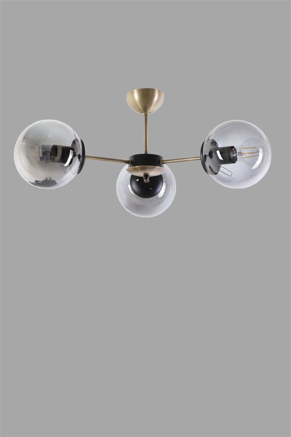 Chandelier Venüs 3 Lü Füme Camlı Avize Copper
Fume 846STL2935 3