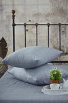 BONJARDINHOME 2-Piece 50x70 Ranforce Gray Pillowcase 1