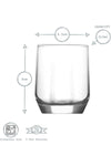 Lav Diamond 6-Piece Water Glass Set 4