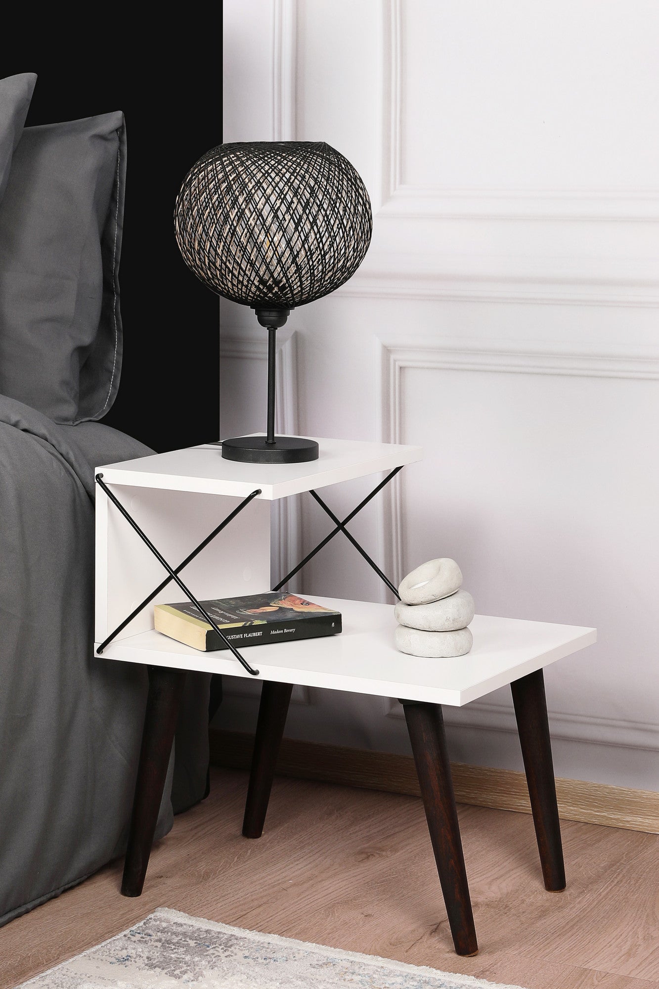 Nightstand Cross - White White 854KLN3308 1