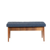 Bench Vina Bench Dark Blue, Walnut Walnut
Dark Blue 869VEL5137 1