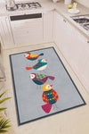 Viva Home Non-Slip Base Parrot Modern Kitchen Rug Ar317 1