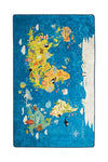 Carpet (100 x 160) World Map Multicolor 876CHL1004 2