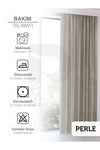 Perle Home Daily Series Stone Color Curtain 5