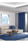 Perle Home Daily Series Sapphire Color Curtain 150x260 2