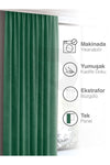 Perle Home Daily Series Emerald Green Curtain Panel 4