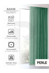 Perle Home Daily Series Emerald Green Curtain Panel 5