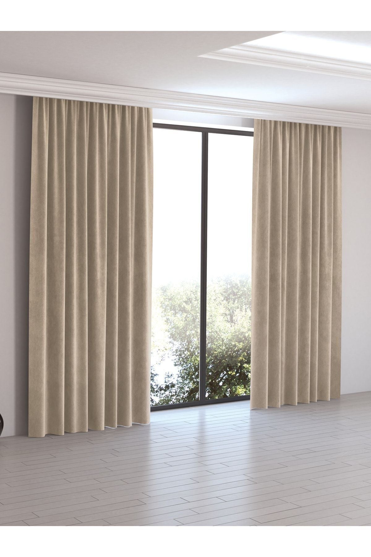 Perle Beige Curtain 150x260 1