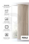 Perle Beige Curtain 150x260 5