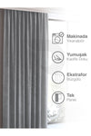 Perle Home Daily Series Light Gray Ada Curtain 4