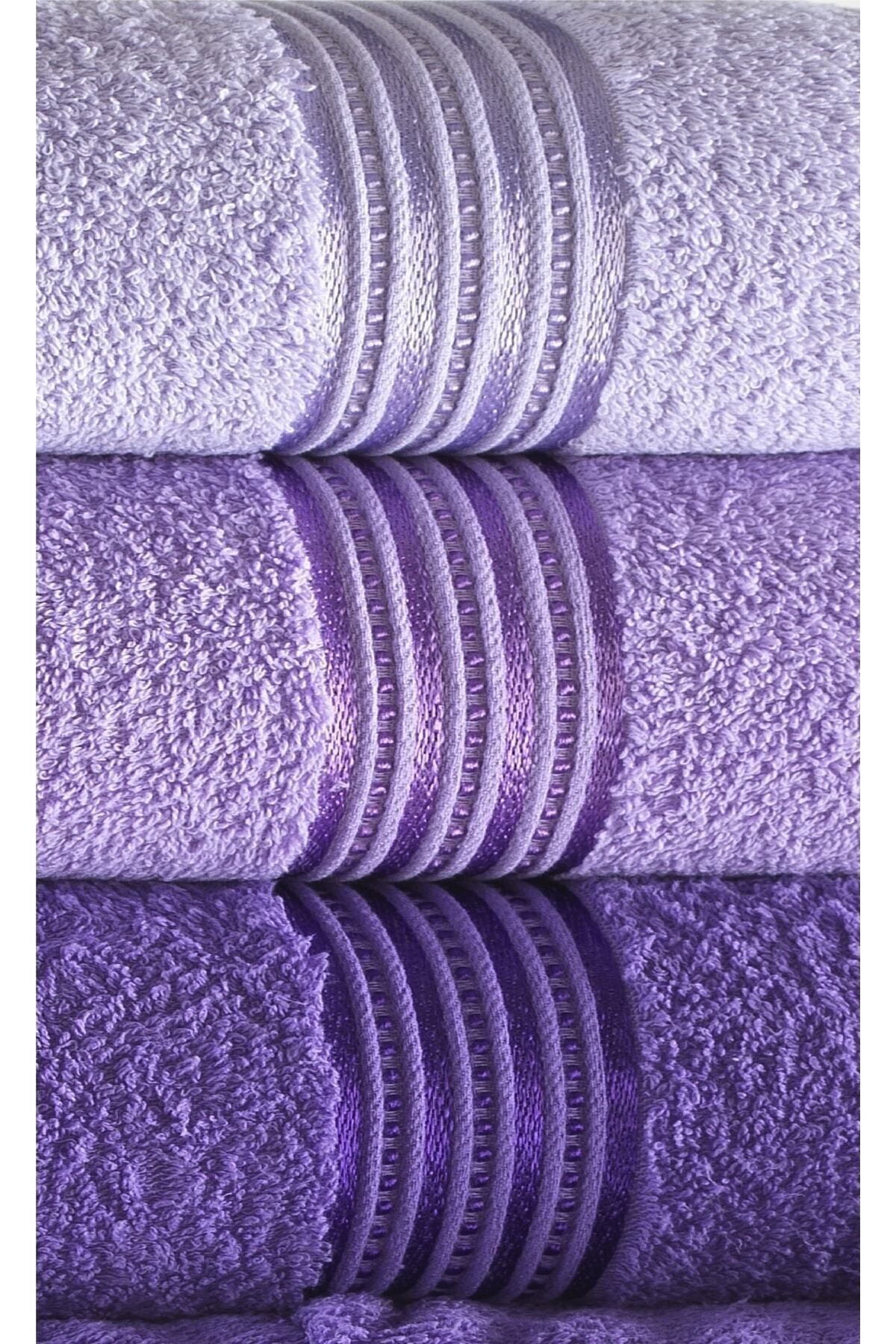 Binnur Home Alia Soft 50x90 Cm 3-Piece Hand And Face Towel Set 4