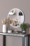 Red Proje White Round Mirror R59 1