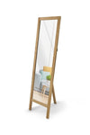 Guvens Standing Full-Length Mirror Solid Wood 42x145cm 1