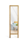 Guvens Standing Full-Length Mirror Solid Wood 42x145cm 2