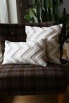 HAMUR Bohem Special Design Punch Pattern Decorative Pillow Cover Line Beige 3