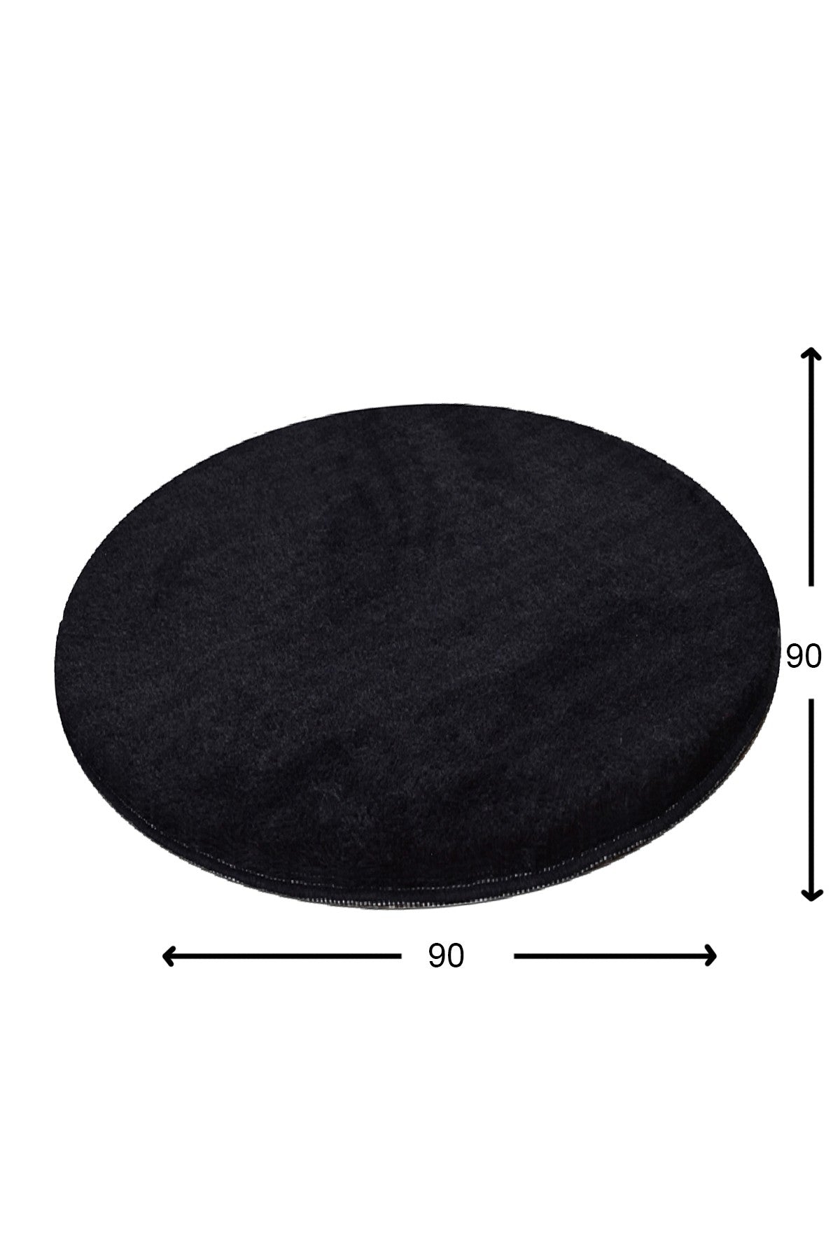 Acrylic Carpet (90 cm) Milano - Black Black 882CHL1042 3