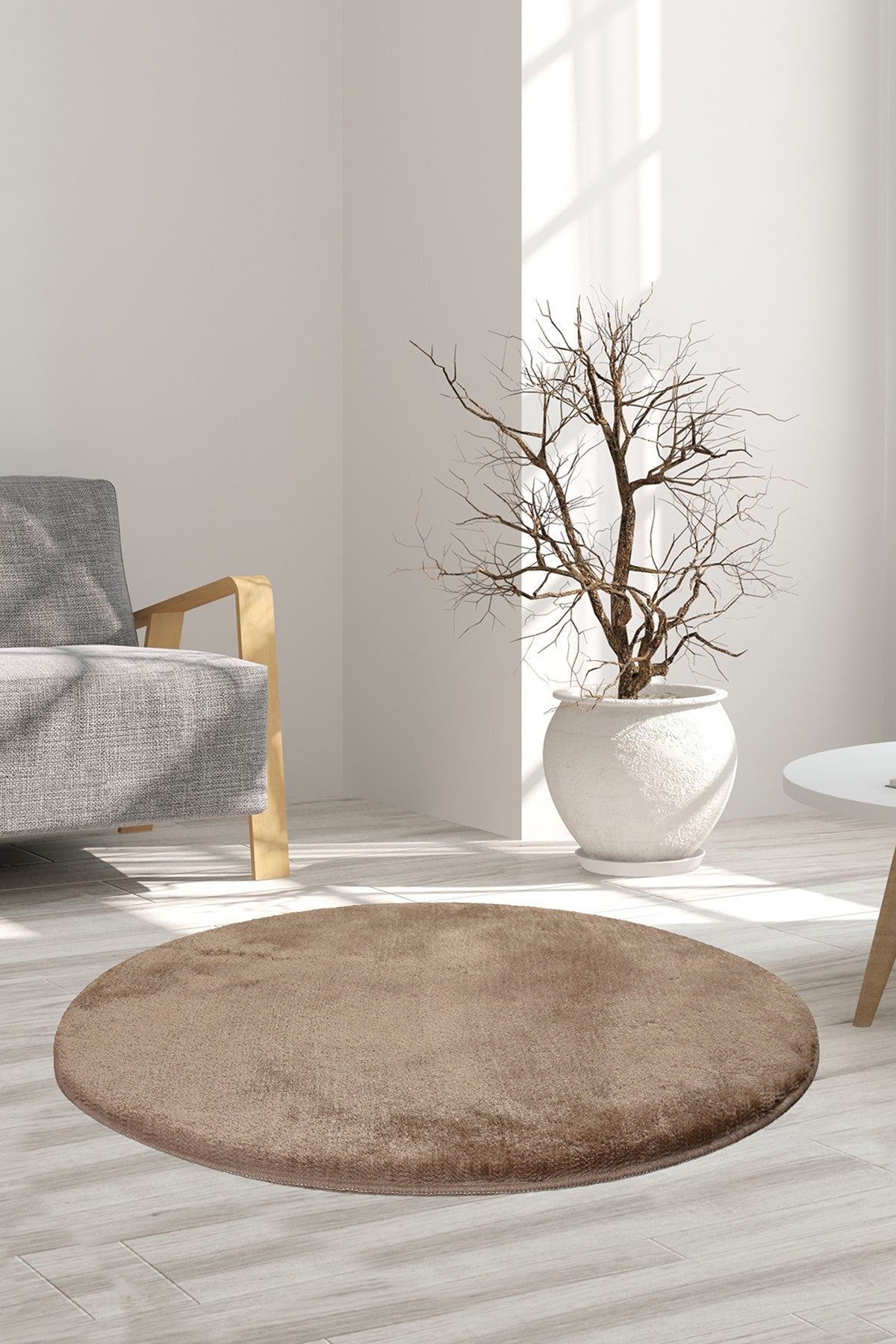 Acrylic Carpet (90 cm) Milano - Mink Mink 882CHL1063 1