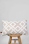 HAMUR Bohem Special Design Punch Pattern Decorative Rectangular Pillow Cover Mila Beige 7