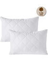 Formeya Pamukkale Quilted Pillow Protector 2 Pieces 100% Cotton 50x70 1