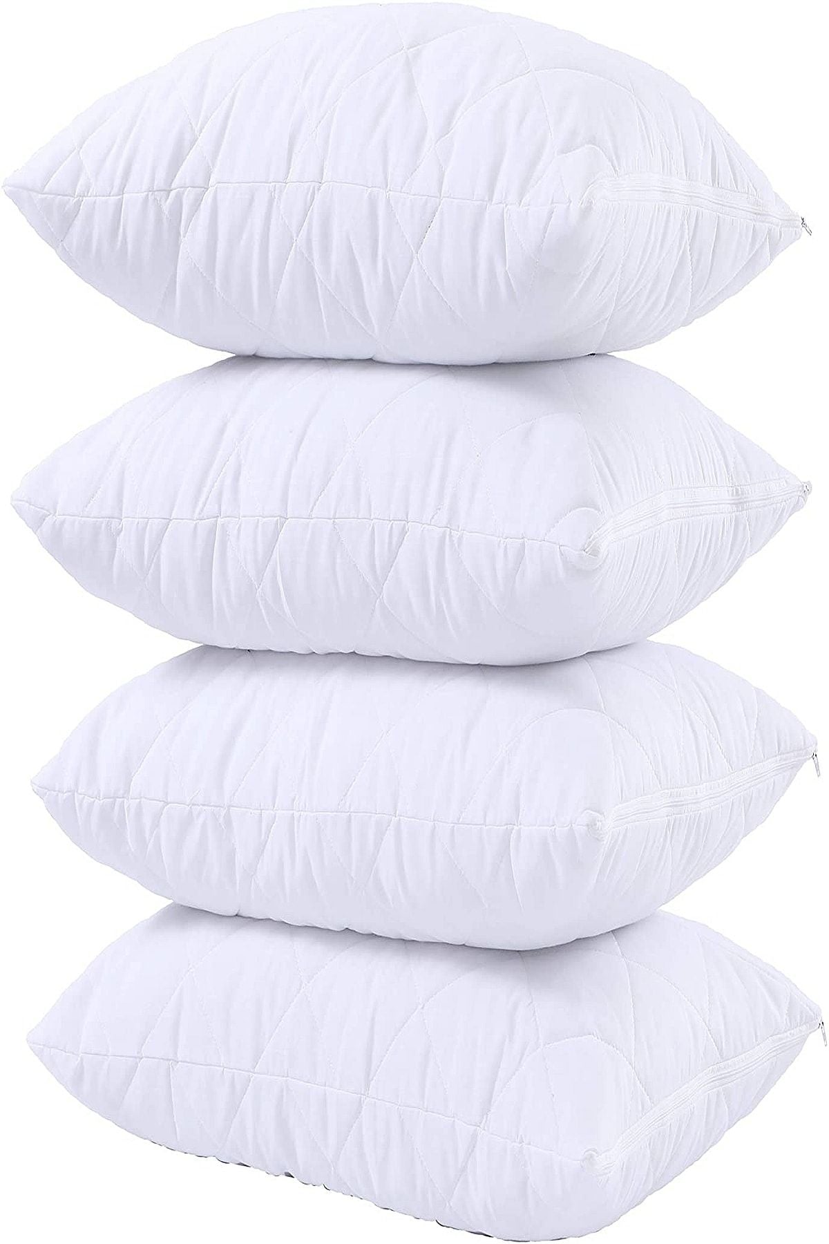 Formeya Alez Quilted Pillow Protector 4-Pack 100% Cotton 50x70 2