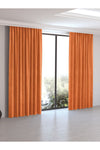 Perle Home Daily Series Mandarin Color Ada Curtain 1