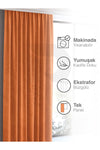 Perle Home Daily Series Mandarin Color Ada Curtain 4