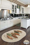 Homefesto Decorative Thin Modern Stain-Resistant Washable Non-Slip Kitchen Rug 1